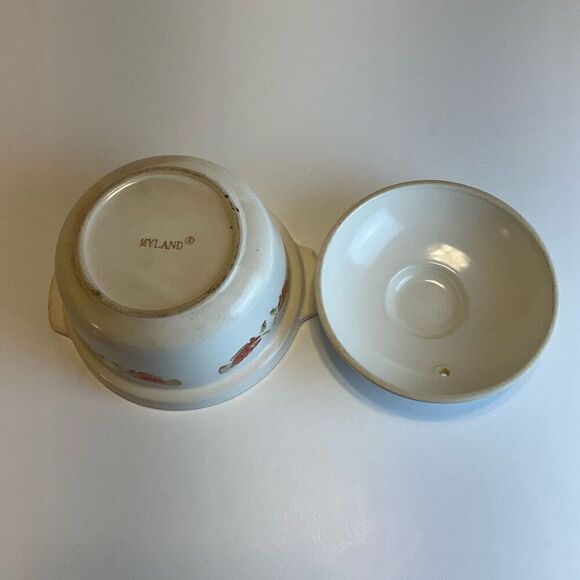 Myland Earthenware Chinese Sandpot Casserole Cooking. Vintage - Picture 7 of 12